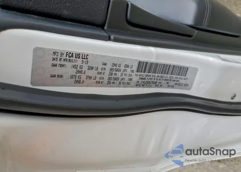 2019 Jeep Grand Cherokee Limited z USA, uszkodzony, nr VIN 1C4RJEBG9KC752082